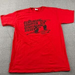 Fruit Of The Loom‎ Bayer Leverkusen Gemeinsam Siegen Football Soccer Shirt Red M